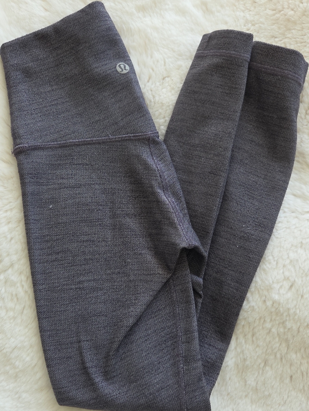 lululemon athletica Women’s Heather Charcoal Gray Leggings Size 0